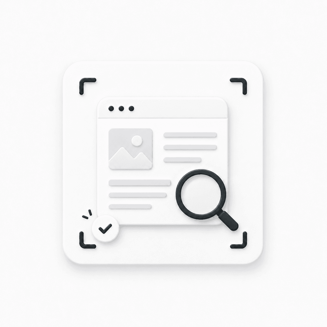 Search-ready pages