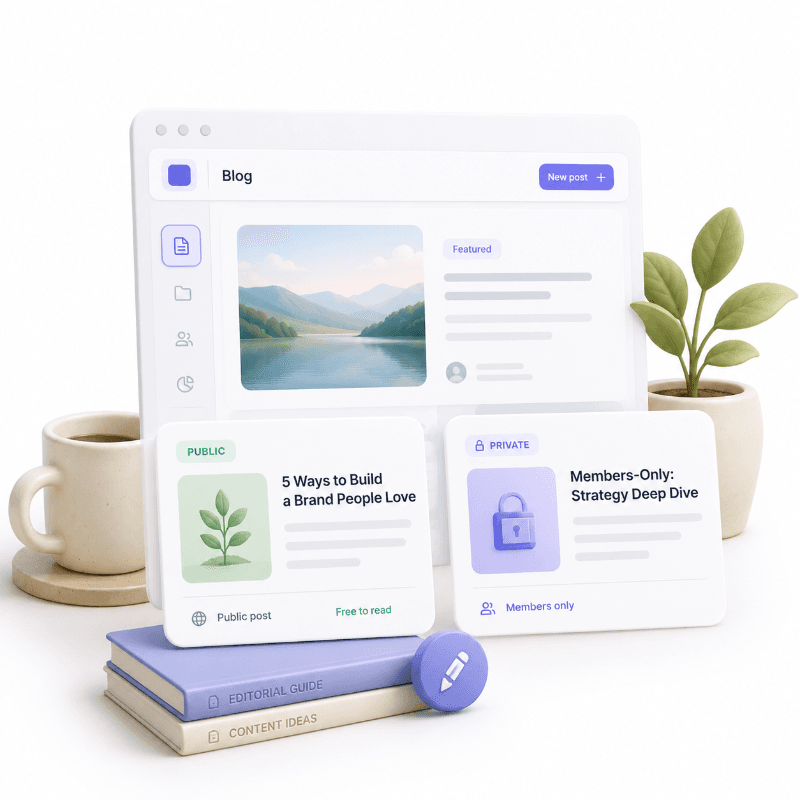 Blog App preview