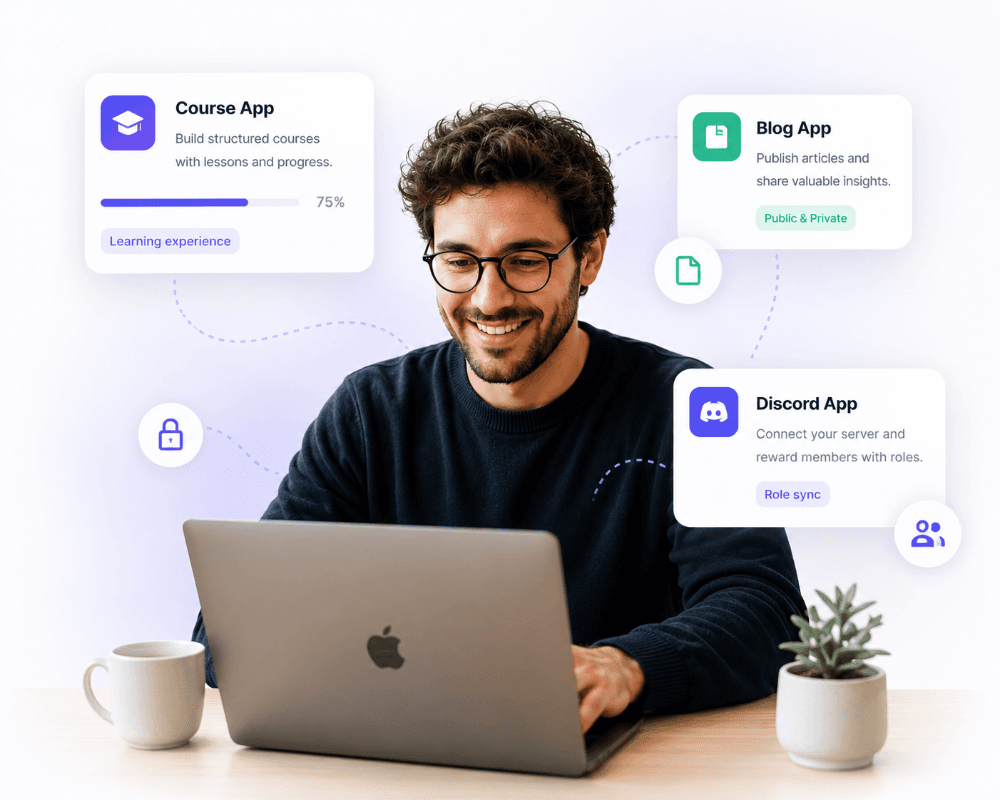 Zemers apps connected to a creator's product